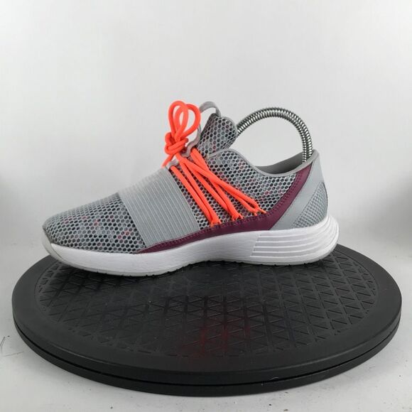 Under Armour Breathe Gray Athletic Running Shoes 3019973-105 Women’s Size 7 - Picture 9 of 12